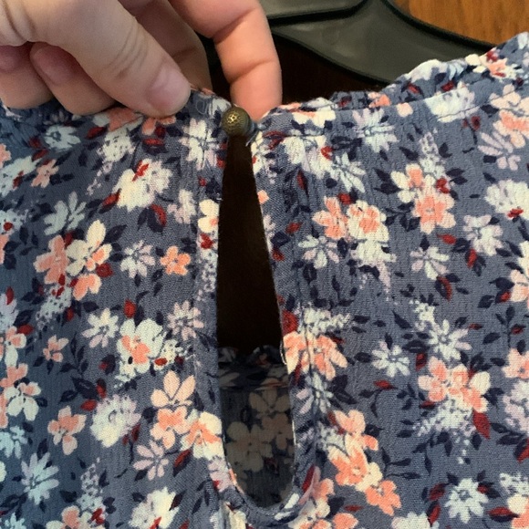 Knox Rose floral tiered mini dress - has small flaws on bottom tier 😍😍😍 - Picture 9 of 12